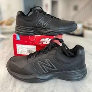 New Balance 411 Comfort Ride Athletic Sneakers – Men’s 9 D – Black – NEW w/ Box